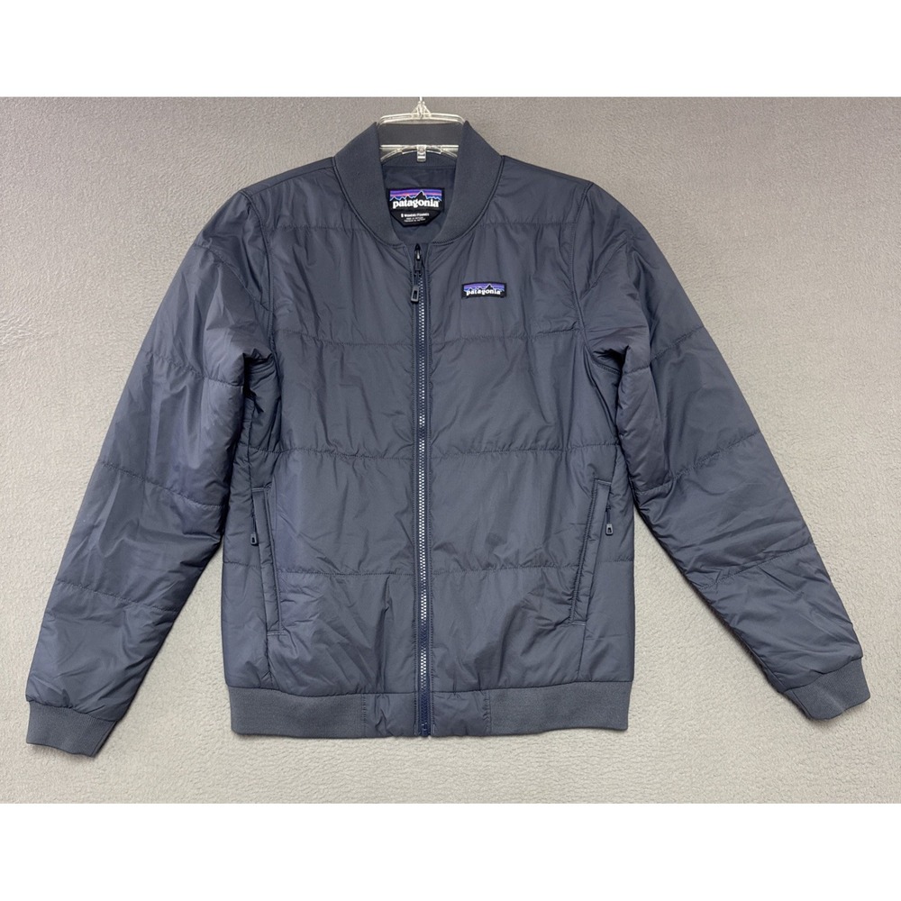Patagonia Zemer Bomber Jacket Women S Gray Insulated Stretch Ripstop Lightweight